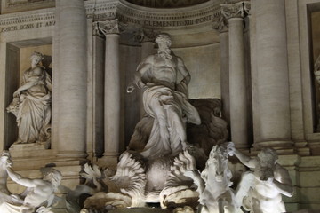 Fototapeta na wymiar Trevi Fountain
