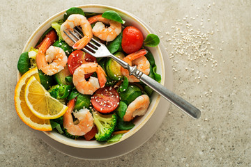Salad shrimp