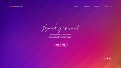 Fototapeta premium Background abstract geometric purple light pink