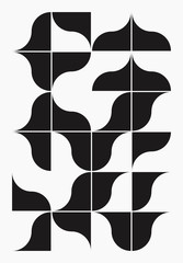 Vertical Abstract Vector Pattern Design