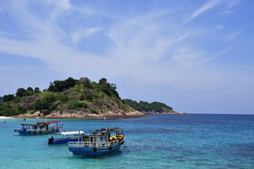 Fototapeta na wymiar Malasya Pulau Redand perfect sea