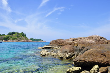 Fototapeta na wymiar Malaysia Pulau Redang perfect water
