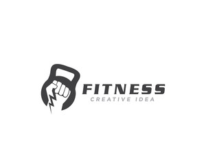 Fitness and Gym Logo Design Vector