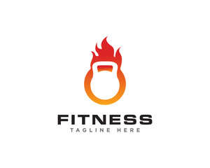 Fitness and Gym Logo Design Vector
