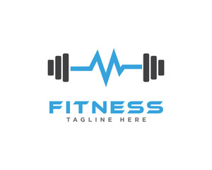 Fitness and Gym Logo Design Vector