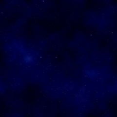 Fototapeta na wymiar Seamless field of stars background pattern. Colors: black, midnight blue, eggplant, outer space, violet (purple).