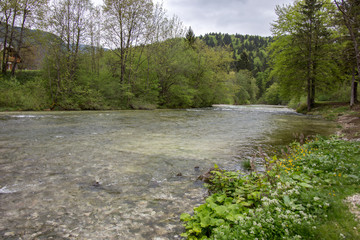 Beautiful landscape. Bohinj lake, Slovenia