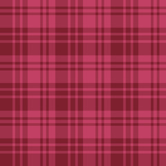 Seamless pattern in creative berry pink colors for plaid, fabric, textile, clothes, tablecloth and other things. Vector image.