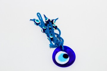 Turkish Evil Eye Glass Charm