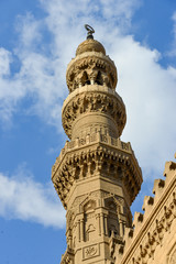 The Mosque of Ahmad Ibn Tulun is Cairo's oldest mosque located in the Islamic area, Egypt.