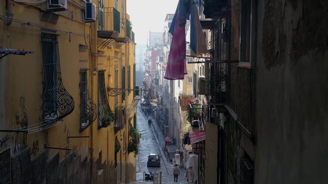 N&aacute;poles. Calle de San Carlo all'Arena. Campania, Italia, Europa.