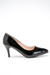 women's high-heeled shoes isolated on a white background
