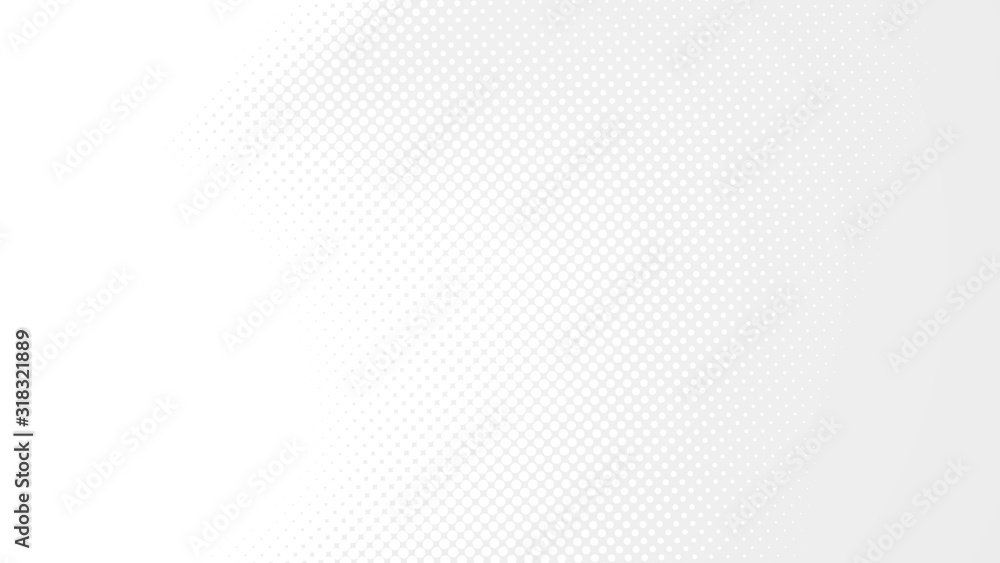 Poster dot white gray wave light technology texture background. abstract big data digital concept. 3d rende