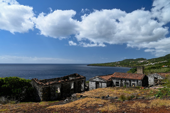 Abandoned house on the hill