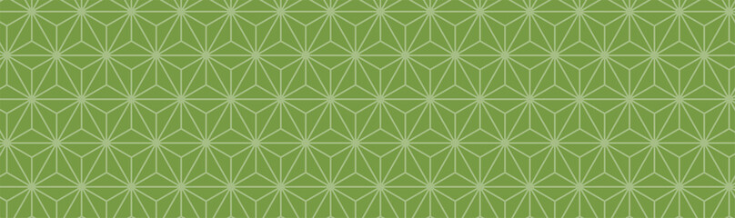 和柄素材　麻の葉模様　伝統模様　パターン	