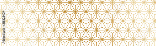 和柄素材 麻の葉模様 伝統模様 パターン Wall Mural desigen box 和柄素材 麻の葉模様 伝統模様 パターン Wall Mural desigen box