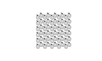 Apple pattern texture