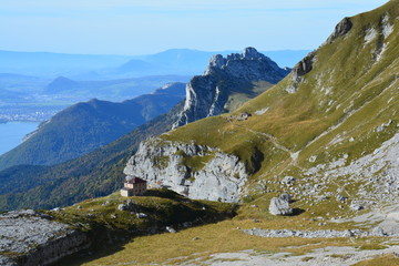 Paysages Montagnards La Tournette Haute Savoie France