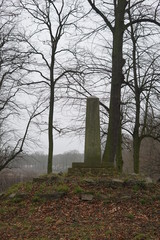 Obelisk im Schlosspark von Petzow