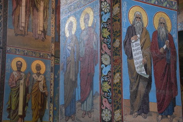 Obraz na płótnie Canvas In der Blutkirche von Petersburg
