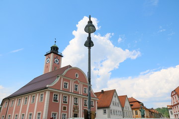 Obraz premium Rathaus in Eichstätt