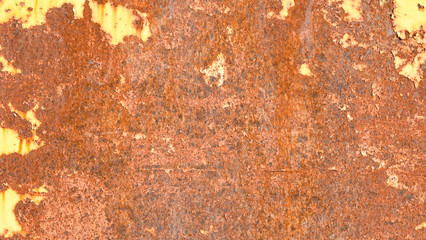 texture of rusty metal