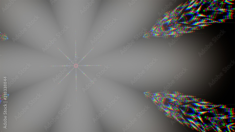 Poster abstract black hole quickly absorbs colorful glowing plexus objects and celestial bodies appearing o