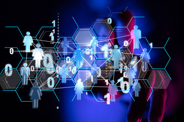 Social networking scheme - Mixed media