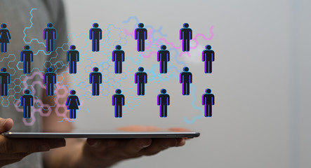 Social networking scheme - Mixed media