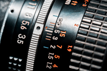 Lens photo scale