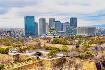 Fototapeta premium 大阪城/大阪/osaka castle/Osaka/観光/お堀/大阪/osaka castle/Osaka tour