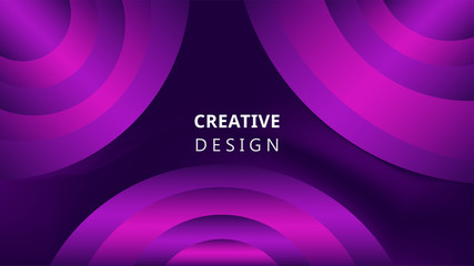 Abstract violet background, with geometric shape and gradient color.