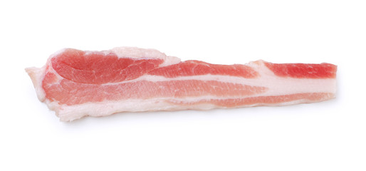 Raw bacon