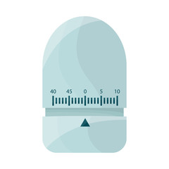 Vector illustration of timer and watch sign. Graphic of timer and knob stock symbol for web.