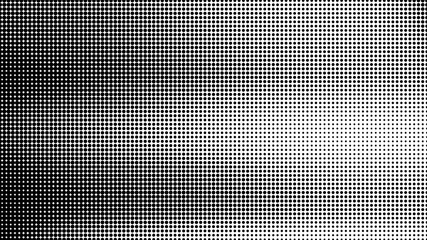 Halftone dotted background. Halftone effect vector pattern. Circle dots isolated on the white background..