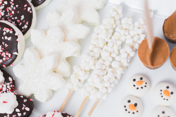 Hot chocolate toppings