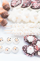 Hot chocolate toppings