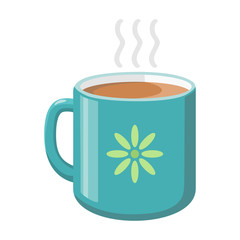 Cup of tea vector icon.Cartoon vector icon isolated on white background cup of tea.