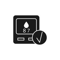 Blood, machine, clinic icon. Simple hematology icons for ui and ux, website or mobile application