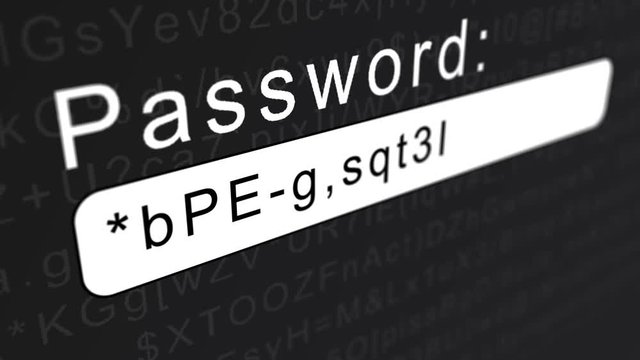 Hacking password encryption code matrix code crack animation firewall online security