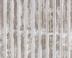 White Metal Blind with Pores