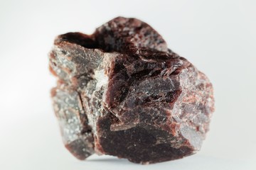 Macro photo of Kala namak, a black and kiln-fired rock salt
