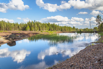 A very well-preserved 19th-century copperworks dating back to the Middle Ages. Sweden, Riddarhyttan