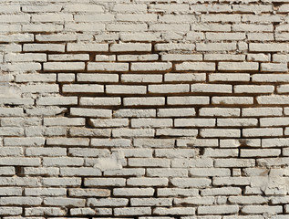 White Bricks on Wall