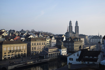 Zürich im Januar