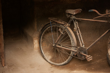 Fototapeta na wymiar The Old Bike