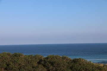 sea and blue sky