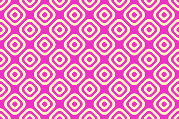 Vector seamless geometric pattern in retro style. Simple design for wrapping, wallpaper, textile