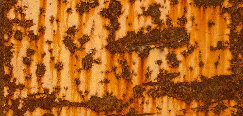 texture of rust on old metal surface background