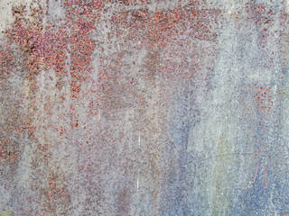 texture of rust on old metal surface background